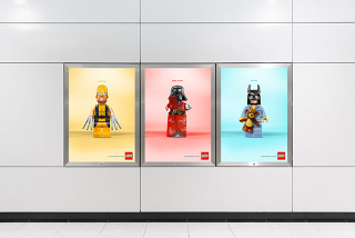 Illustration for article titled Bizarre Lego mash-up would make awesome posters